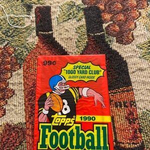 Topps 1990 Football Card Pack